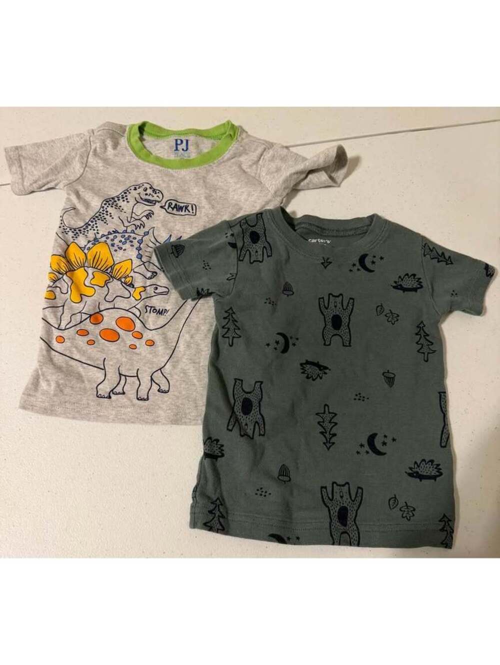 Carter's and The Children's Place 3T Pajama Shirts